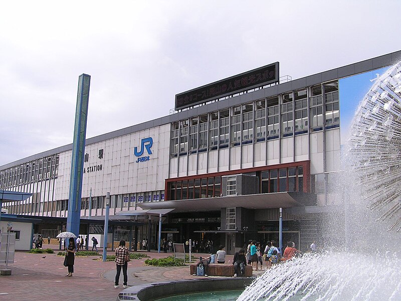 File:Okayama station east entrance 2007.9.JPG