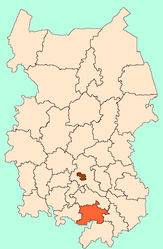 Pavlogradskij rajon – Mappa