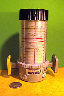 Frequency meter Meter that displays the frequency of an electronic signal