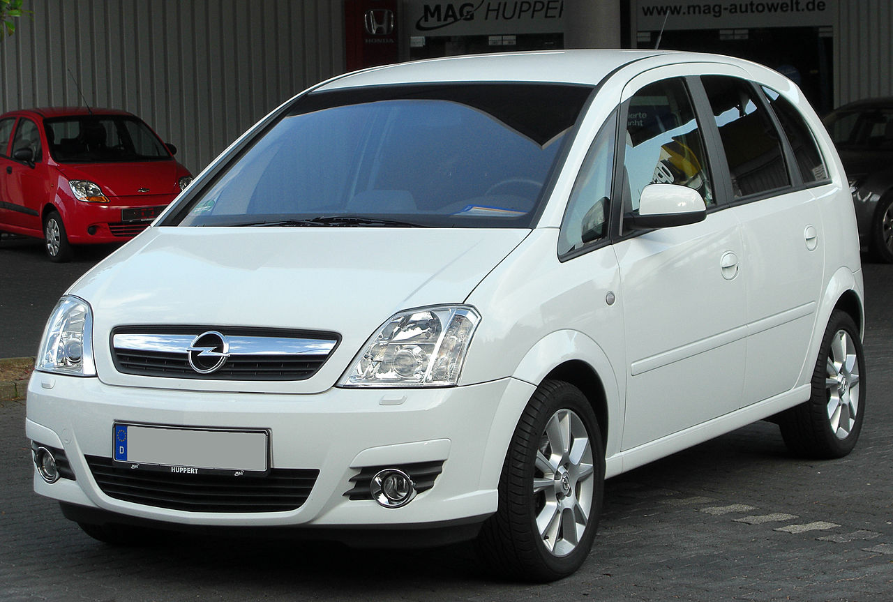 File:Opel Meriva A 1.8 Cosmo Facelift front-2 20100716.jpg - Wikimedia  Commons