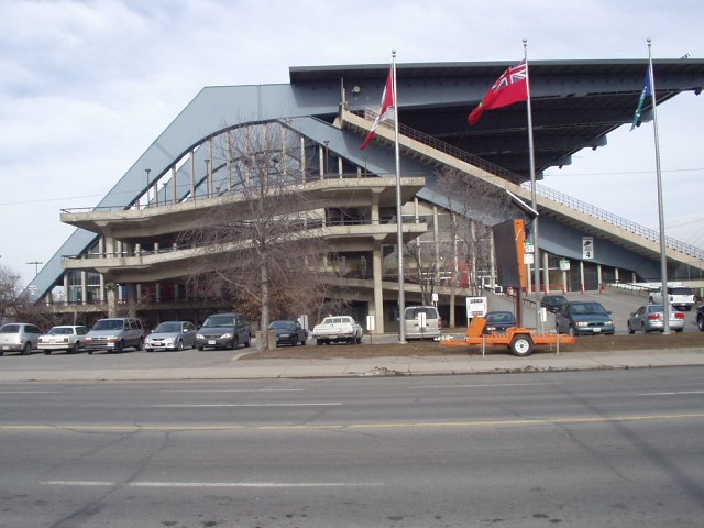 Ottawa TD Place Arena exterior