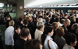 Fore part of the platform