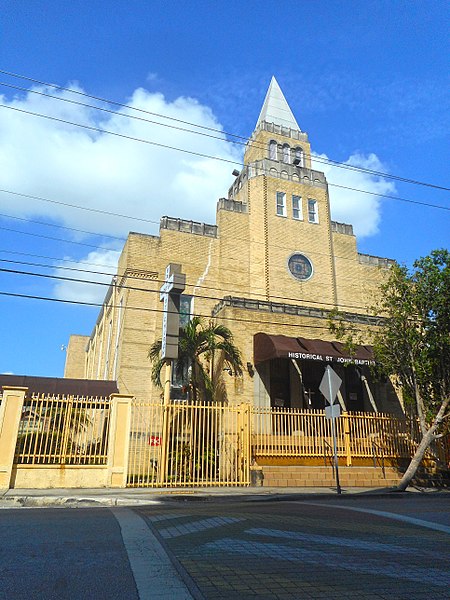File:Overtown Historic District - St. John's Baptist Church (Miami, Florida).jpg