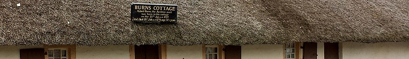 The Burns Cottage, South Ayrshire.