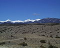 Great Basin Ulusal Parkı Lexington yürüyüş yolunda dağlar silsilesi manzarası
