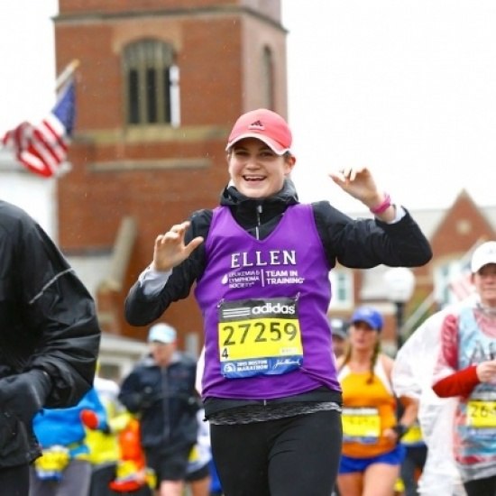 Participant at the 2016 Boston Marathon
