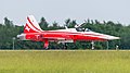 * Nomination Patrouille Suisse Northrop F-5E Tiger II ILA Berlin 2016. --Julian Herzog 07:45, 23 February 2017 (UTC) * Decline  Oppose Sorry, object not in focus. --XRay 08:03, 23 February 2017 (UTC)