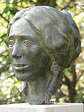 Buste de Pauline Viardot à Baden-Baden.