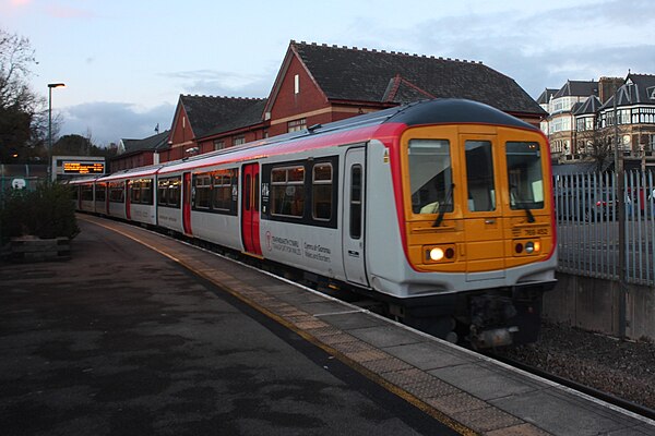 Class 769 train at Penarth