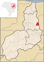 Assunção do Piauí – Mappa
