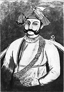 <span class="mw-page-title-main">Pilaji Rao Gaekwad</span> First Maharaja of Baroda from 1721–1732