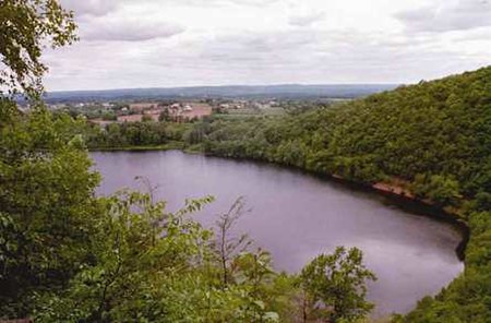 View from Pistapaug Mountain