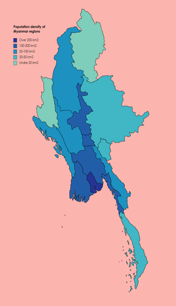 File:Population density of Myanmar regions.png