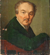 Pjotr ​​Ivanovics Miljukov (1773/1774 - 1849).  Ismeretlen művész.  20 év