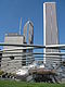 Jay Pritzker Pavilion from lawn