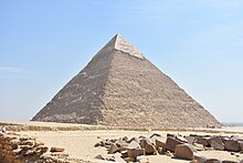 Pyramid of Khafre Giza Egypt in 2015 2.jpg