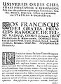A „Recrudescunt”, latin nyelvű kiadásának első lapja