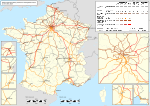 Thumbnail for File:Railway map of France - 2020 - en - medium.svg