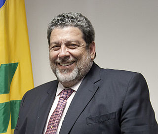 Ralph Gonsalves Prime Minister of Saint Vincent and the Grenadines