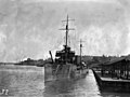 Téméraire at anchor in Helsinki in May 1919