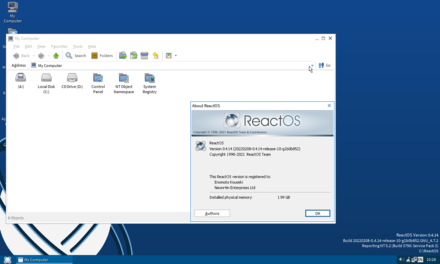 New shell in ReactOS (v0.4.0 and newer)