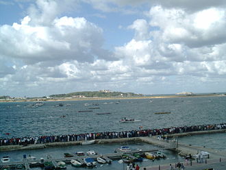 Cantabric boats race in Marina de Cudeyo (Santander's Bay). Regata Pedrena.JPG