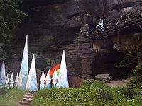 Felsenbühne Rathen, Sächsische Schweiz, "Der Regenbogen"