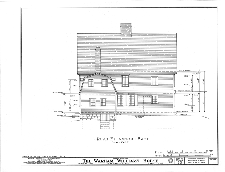 File:Reverend Warham Williams House, Northford, New Haven County, CT HABS CONN,5-NORF,2- (sheet 7 of 19).png