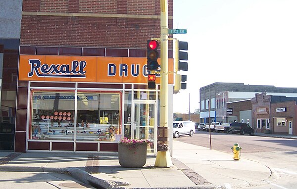 Rexall Drug Store at Rock Rapids, Iowa (2006)