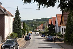 Waldstraße in Riegelsberg
