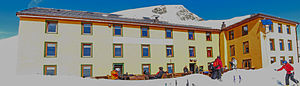 Rifugio Guglielmina, March 2009