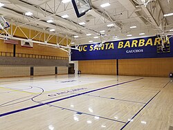 Robertson Gymnasium interior