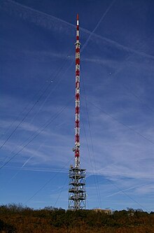 L'émetteur de Roc'h Trédudon.