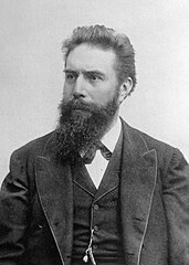 Wilhelm Conrad Röntgen received the Nobel Prize in Physics in 1901