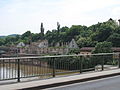 Čeština: Opadající povodeň 2013 na Labi v Roudnici nad Labem. Okres Litoměřice, Česká republika. English: Dicreasing water after 2013 flood at Elba River at Roudnice nad Labem, Litoměřice District, Czech Republic.