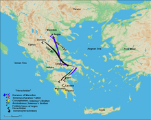 Útok Herakleovců na Peloponés