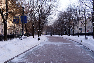 Rozhdestvensky Boulevard boulevard in Moscow, Russia