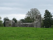 Rathmore, County Meath, a Cruys holding Ruined Church - geograph.org.uk - 166668.jpg