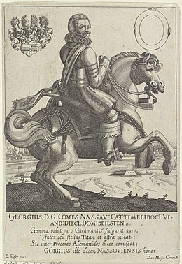 Ruiterportret van George, graaf van Nassau-Beilstein, RP-P-OB-105.876.jpg