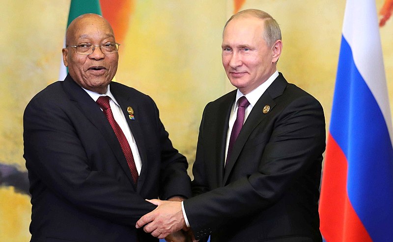 File:Russian President Vladimir Putin alongside South African President Jacob Zuma.jpg