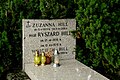 Grób posła Ryszarda Hilla na cmentarzu parafialnym w Pruszkowie