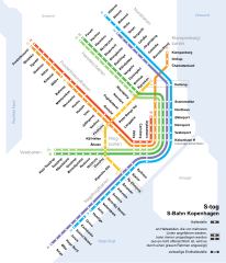 New S-train map