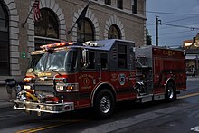 One of the three fire engines during a parade in nearby Pleasantville SHFD1.jpg