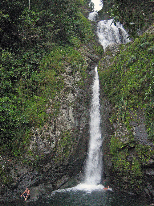 Salto de Doña Juana waterfall in Orocovis