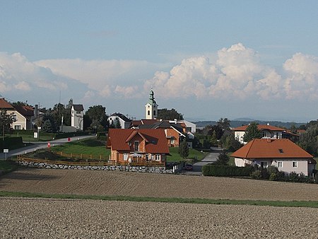 Sankt Marien Ortseinfahrt