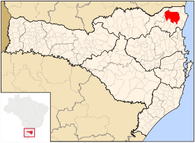 Localização de Joinville