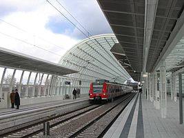 Stop bij Ludwigshafen (Rhein) Mitte