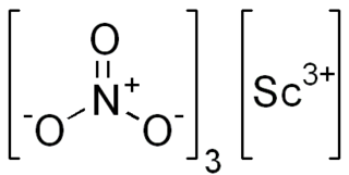 <span class="mw-page-title-main">Scandium nitrate</span> Chemical compound