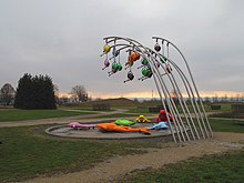 Skulpturenensemble im Scharnhauser Park
