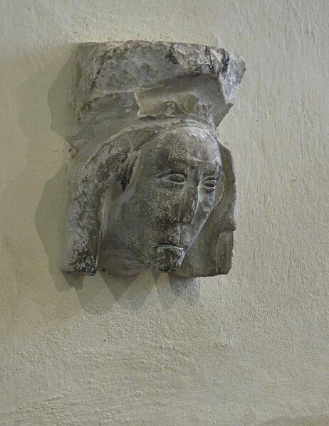 File:Sculpted corbel (or label-stop), Little Kimble church - geograph.org.uk - 5045211.jpg